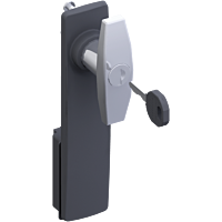 ABB Skříně distribuční TwinLineTZ505 -štítek zámku s T rukojetí na zámek 2CPX010489R9999