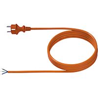 BACHMANN Kabel napájecí H05BQ-F 3G 1mm² PUR 5m oranžová