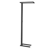 MODUS FSQ, 4x LED, prizmatický kryt, stojanové svítidlo, pro přímo / nepřímé osvětlení, 4000K, zdroj 2x700mA stmívatelný tlačítky, černé RAL9005