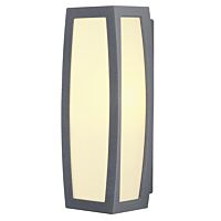 SLV Svítidlo MERIDIAN BOX 25W E27 nástěnné senzor pohybu IP54 antracit