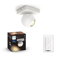 HUE Svítidlo LED Buckram Bluetooth 5W GU10 350lm 2200-6500K ovladač IP20 bílá