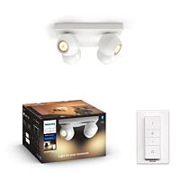 HUE Svítidlo LED Buckram Bluetooth 4x5W GU10 4x350lm 2200-6500K ovladač IP20 bílá