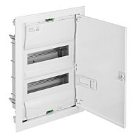 SEZ Skříň C-BOX MSF 28, 28TE pod omítku ocelové dveře IP30