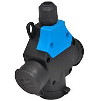 TP ELECTRIC Trojzásuvka 3 x 2P+T gumová