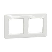 SCHNEIDER Sedna Design & Elements Rámeček dvojnásobný bílá