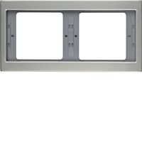Rámeček BERKER 13637004 K.5 dvoj. ocel
