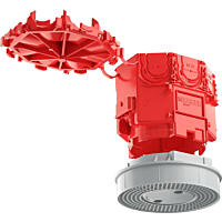 KAISER B1 Krabice stropní univerzální, dvoudílná, výstupníí otvor Ø 45 mm, hloubka 103 mm , do betonu