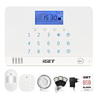 iGET Zabezpečovací systém iGET SECURITY M3B bezdrátový GSM CZ lokalizace