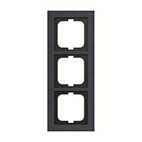 ABB BUSCH AXCENT Rámeček 2CKA001754A4787 trojnásobný, pro vodorovnou i svislou montáž, modrý papír