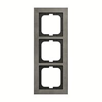 ABB BUSCH AXCENT Rámeček 2CKA001754A4797 trojnásobný, pro vodorovnou i svislou montáž, beton