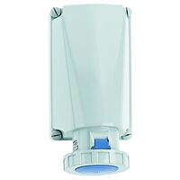 125A 4p 230V IP67 9h Zásuvka nástěnná