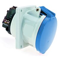 63A 5p 230V IP44 9h Zásuvka vestavná