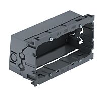 OBO BETTERMANN Přístrojová krabice, dvojitá 148x77x58mm, ocelově šedá Polyamid, PA typ 71GD7-2