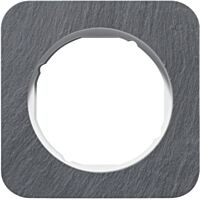 Rámeček 1-násobný, Berker R.1, černá bři