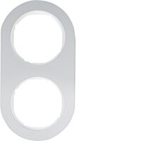 Rámeček 2-násobný, Serie R.classic, alu/