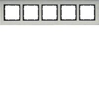 Rámeček 5-násobný, vodorovný, Berker B.7