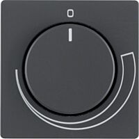 Centrální díl s knoflíkem pro otočný reg