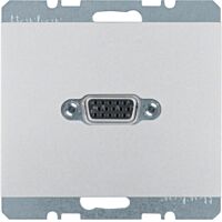 Zásuvka, VGA, šrobové svorky, Berker K.5
