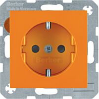Zásuvka, SCHUKO, 16 A, 250 V ~, šroubova