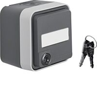 Zásuvka SCHUKO s uzamykatelným víčkem, n