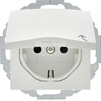 Zásuvka, SCHUKO s víčkem s dětskou pojis