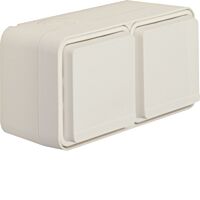 Dvojzásuvka se zemnícím kolíkem a dětsko