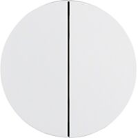 Tlačítko, 2-násobné, Berker R.1/R.3, bíl