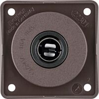 Zásuvka, 12-24 V, 16 A, násuvné kontakty