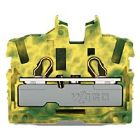 WAGO Svorka 2052-307 2vodičová průchozí Mini, s ovládacími otvory 2,5 mm², zelenožlutá