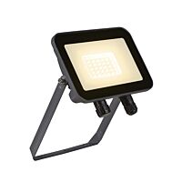 FLOODI M, nástěnné a stropní přisazené svítidlo antracit/transparentní 30 W 3000 K 100°