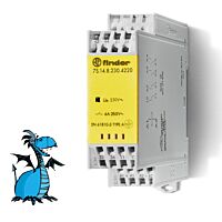 Relé FINDER 7S.14 230VAC 2Z+2R 6A