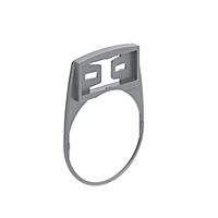 Šedý držák štítků LPXAU109 a LPXAU203 pr