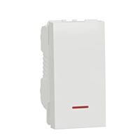 Spínač Unica č.1 bílý 1mod.16A