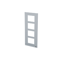 ABB Kryt 2TMA200160A0015 tlačítkového tabla, velikost 1/4 349x135x20mm, eloxovaný hliník