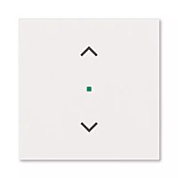 ABB Kryt LEVIT 6220H-A01002 68 1násobný, symbol „žaluzie“; perleťová