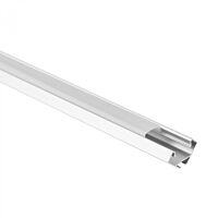 ECO LIGHT Profil LED R02 rohový hliníkový anodizovaný 2m + difuzor opál/mléčný + 4x koncovka