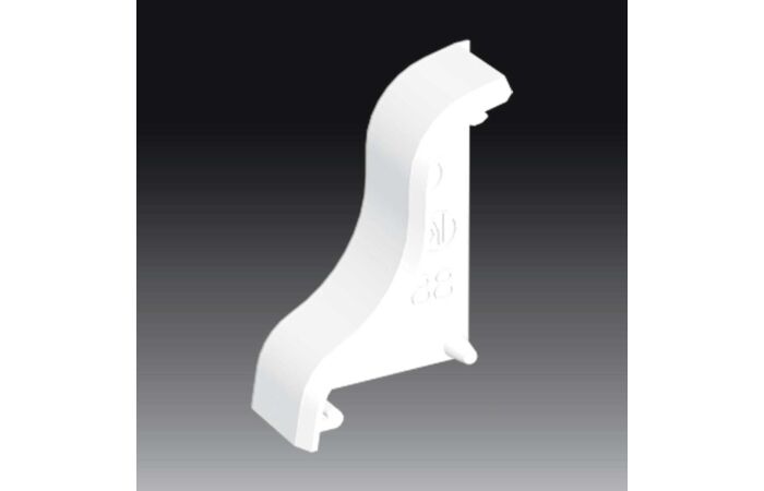 KOPOS Kryt 8861 L_HB koncový levý Lp 35 bílá/ral 9003