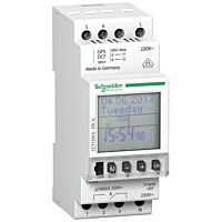 SCHNEIDER Hodiny spínací CCT15910 roční 1kanálové 16A 230V IP20