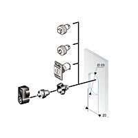 SCHNEIDER NSYTC6CRN Tvarová vložka, čtverec 6 mm