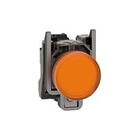 SCHNEIDER Signálka XB4BVG5 s LED 110-120V žlutá