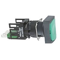 SCHNEIDER XB6DA31B Ovládač stiskací, lícující s ná
