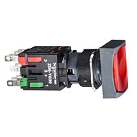 SCHNEIDER XB6DF4B5B Ovládač stiskací prosvětlený l