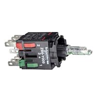 SCHNEIDER ZB6ZB45B Polosestava kontaktů, 12...24V,