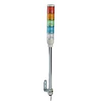 SCHNEIDER Signální sloup 40mm 24 V trvalý LED, čirá/modrá/zelená/oranžová/červená