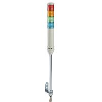 SCHNEIDER Signální sloup 40mm 100..240 V bzučák, trvalé/blikající LED, červená