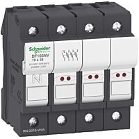 SCHNEIDER DF103NV Pojistkový odpojovač 10x38 3P+N