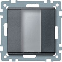SCHNEIDER Panel MTN627514 KNX tlač. 1-násobný plus