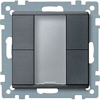 SCHNEIDER Panel MTN627614 KNX tlač. 2-násobný plus