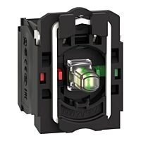 SCHNEIDER ZB5AW0G15 Polosestava objímky, 1 Z + 1 V