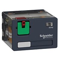 SCHNEIDER Relé RPM41F7 15A 4P 120VAC